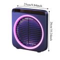 Portable 2400V High Voltage Electric Mosquito Killer UV Light Hanging/Free-standing Shock Mosquito Light Safe Charging Electric Fly Trap Light Indoor Use. 