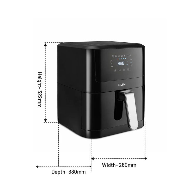 Glen%20Air%20Fryer,%206.0%20Litre%20Digital%20Controls,%207%20Pre%20Set%20Menu%20Timer,%20Temperature%20Control,%201500W%20-Black,%201%20Year%20Warranty%20(SA-3042DBL)%20-%20Image%205