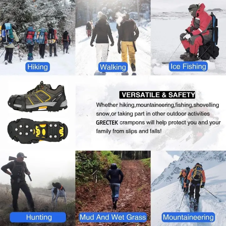 Outdoor%20Non-Slip%20Ice%20Snow%20Grips%20Cleat%20Crampons%20over%20Shoe/Boot%20Traction%20Cleat%20Slip-on%20Stretch%20Footwear%20Black%20(M)%20-%20Image%207