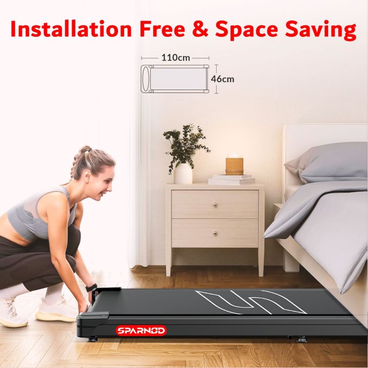 Sparnod%20Fitness%20STH-3002%20Home%20Use%20Walking%20Pad%20&%20Treadmill%20Compact%20Ultra-Slim%20,%20Ready%20to%20Use%20,%20%20Shock%20Absorption,%20,%20LED%20Display%20,%20100%20Kg%20Capacity%20-%20Image%207