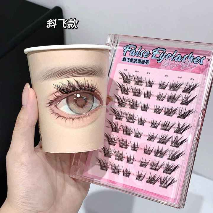 Gege%20Bear%20Glue-Free%20False%20Eyelashes%20%E2%80%93%20Transparent%20Band%20Thick%20Natural%20Individual%20Cluster%20Lashes,%20Reusable%20Self-Adhesive%20Eyelash%20Clusters,%2010-14mm,%2048%20Clusters%20Lash%20Tray%20Organizer%20-%20Image%209
