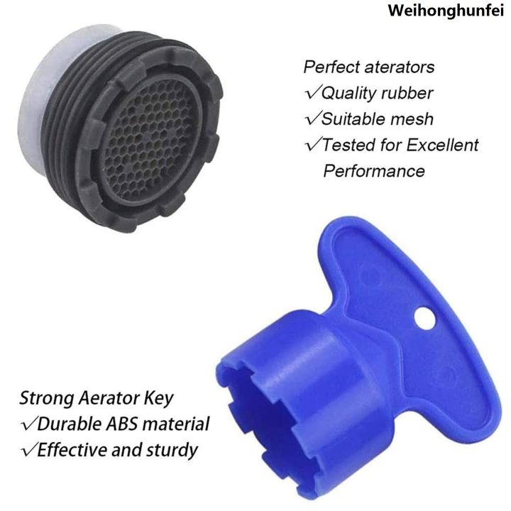 WeihonghunfeiHigh%20Quality%201.2GPM%20Faucet%20Replacement%20Part%20Insert%20Filter,%20Restrictor%20Aerator,%208%20Pack(Blue+Black)%2018.5mm%2016.5mm%20-%20Image%204