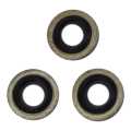 Dowty Washer | Washer With Rubber Pack Of 50Pc (4Mm). 