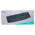 Rapoo Model No. NK2500 Black Color Keyboard. 