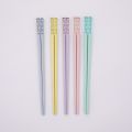 5 pairs Eco-Friendly Multicolor Sakura Chopsticks Non-Slip Reusable Sushi Sticks Fiberglass Japanese Chopsticks Noodle. 