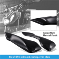 ARELENE Motorcycle Headlight Fairing Upper Nasal Mask Front Steering Signal Bracket for MT-07 MT07 2021-2023. 