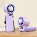 Portable Handheld Cooling Fan Rechargeable 6000mAh Foldable Wind Mini Turbo Fan 199 Speeds for Outdoor Power. 