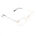 Square Metal Design Frame Glasses For Men. 