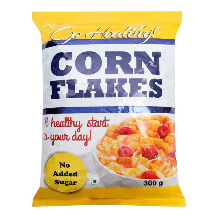 Go Healthy Cornflakes Sugarfree 300 gm