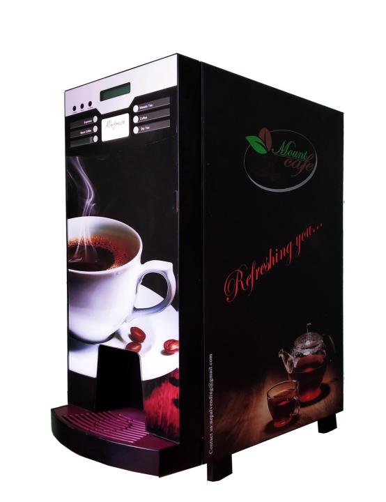 Vending Machine : 6 Options Plus Hot Water