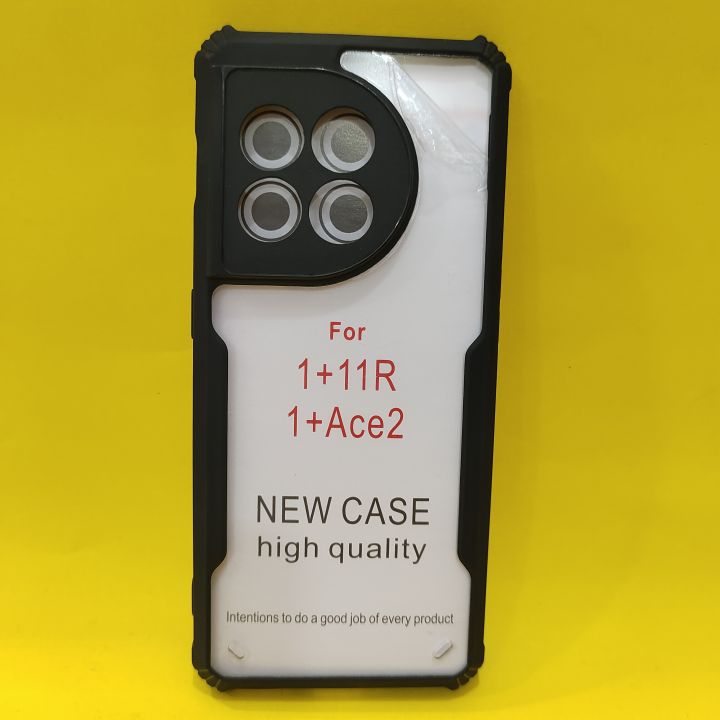 Oneplus%2011R%20Cover%20,%20HD%20Clear%20Transparent%20With%20Bumper%20Case%20-Non%20Yellowing%20-%20Image%205