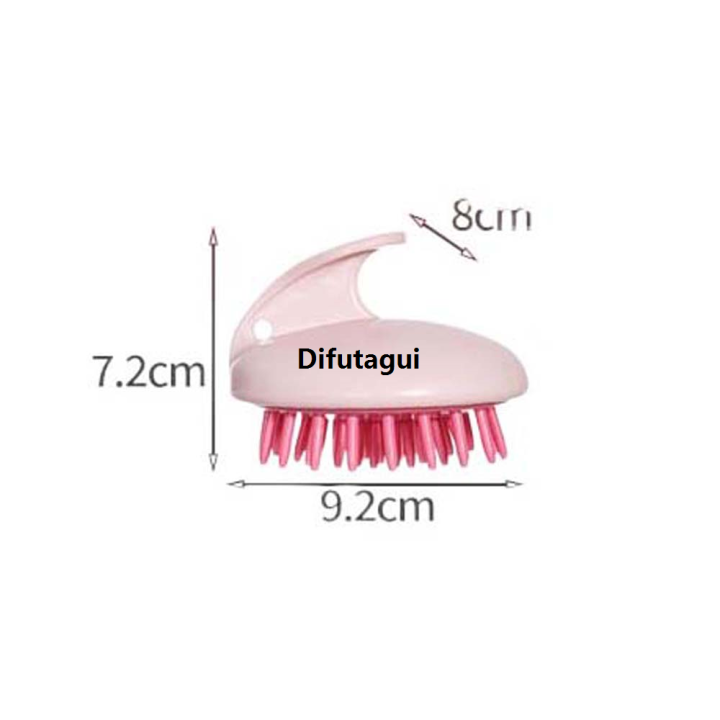 Difutagui SPA Scalp Shower, Exfoliating Comfort Hair Conditioner, Shampoo, New style Shower Brush, Head Scrub, Shampoo Comb, Massage Brush, Bath