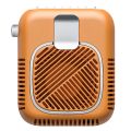 NAMUNY Portable Personal Hanging Waist Fan with 10000MAh Recharge Quiet Wearable Electric Fan Handheld Air Conditioner Orange. 
