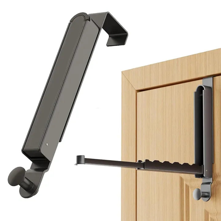(GGBR)%20Folding%20Clothes%20Drying%20Rack,%20Door%20Hook%20Clothes%20Hanger,%20No%20Need%20to%20Hit%20the%20Clothes%20Hanger,%20Portable%20&%20Foldable%20Black%20-%20Image%208