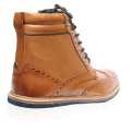 Goodwin Smith Leather Linton Brouge Boots For Men. 