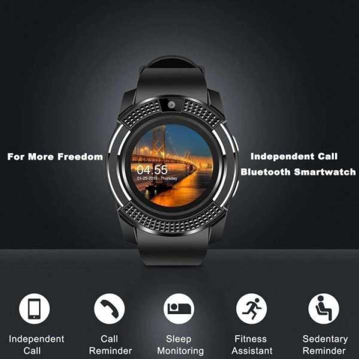 Bluetooth Smartwatch Smartwatch Sim Card 2018 V8 Bluetooth Smart