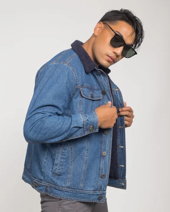 LOGO%20Men's%20Denim%20Jacket%20-%20Image%203