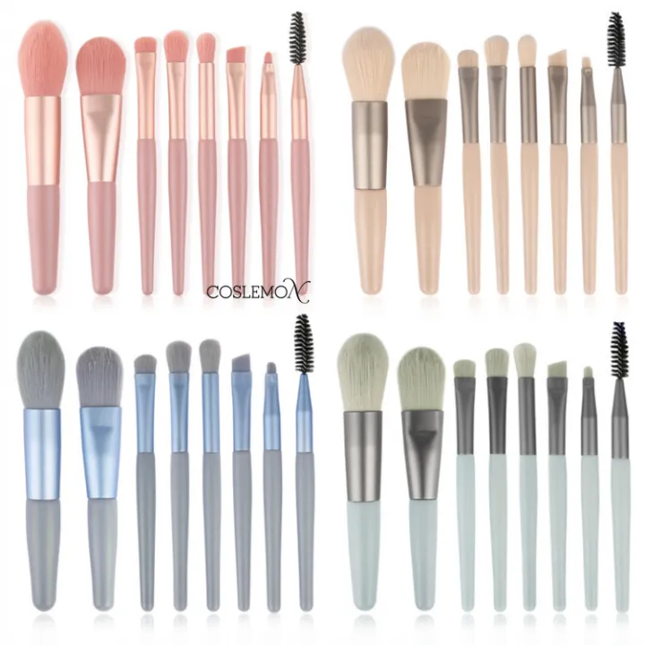 2025Makeup%20Brush%20Set%20Eyeshadow%20Concealer%20Loose%20Powder%20Brush%20Blending%20Makeup%20Brushes%20Cute%20Mini%20Professional%20Beauty%20Cosmetic%20Tool%208pcs%20-%20Image%204