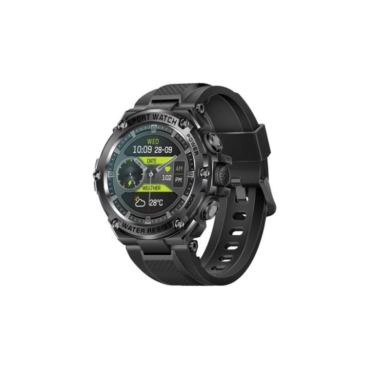 Promate%20XWATCH-R19,%20Fitness%20Tracker,%20Round-Screen%20Bluetooth%205.1%20Smartwatch%20with%201.53%E2%80%9D%20TFT%20Display,%20Speaker,%20E-Card%20Sharing,%2080-Day%20Battery%20and%20IP67%20Sweat%20Resistance%20-%20Image%202