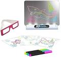 Magic 3D Drawing Board For Kids-Multicolor. 