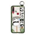 Fashion Design Anti-knock Phone Case For Asus ZenFone Max Shot ZB634KL Cute panda Soft case Back Cover Phone Holder ring. 