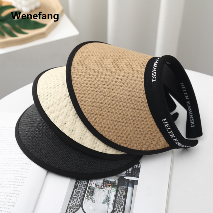 Wenefang%202025%20New%20Design%20Ladies%20Sun%20Hat%20with%20UPF%2050+%20UV%20Protection%20Large%20Brim%20Profesional%20Black%20Lining%20Empty%20Top%20Summer%20Hat%20for%20Riding%20Running%20Hiking%20-%20Image%204
