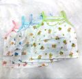 1pc Cotton Kero Kids Samij Style Sando Inner Vest For Newborn Baby Girl. 