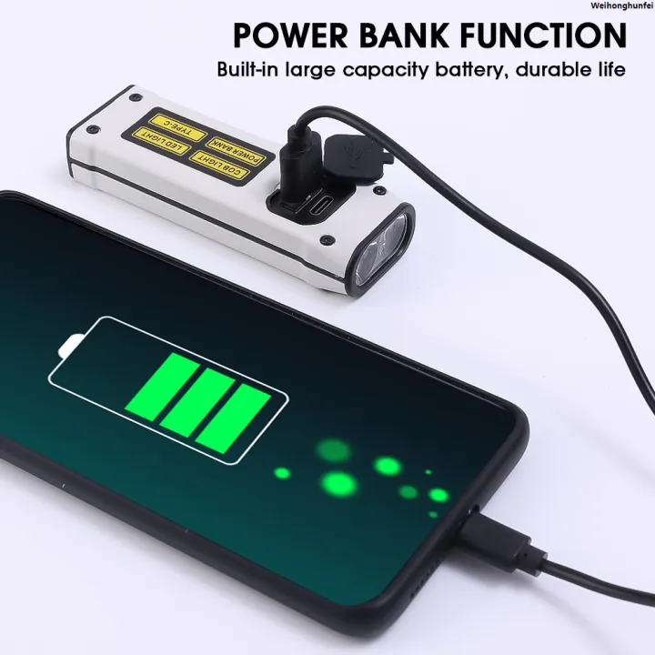 WeihonghunfeiSSD%201Pcs%20Power%20Mobile%20High%20Power%20Light%20Work%20Flashlight%20COB%20Mini%20Hot%20Selling%20Multifunctional%20Portable%20Rechargeable%20Strong%20Magnet%20LED%20Flashlight%20Strip%20Fashion%20-%20Image%205