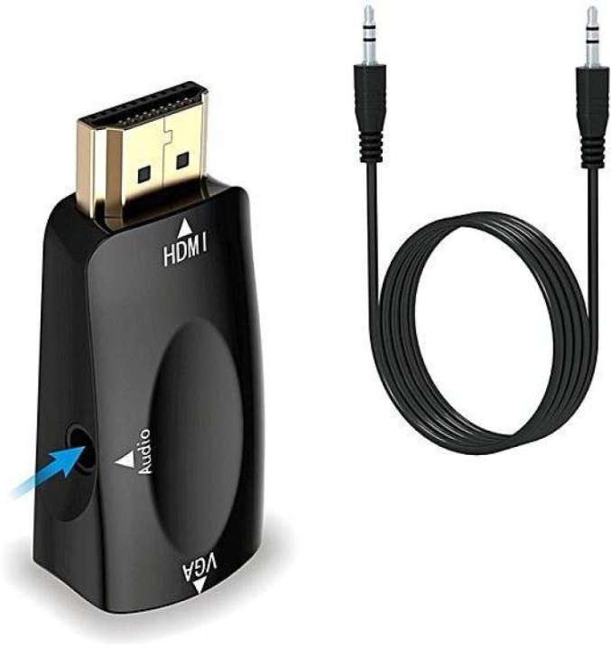 Generic HDMI to VGA Converter. USB-Stick-Size Gold-Plated 1080P