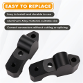 Fullhaodd Motorcycle Accessories Handlebar Riser Clamp Adapter Handle Bar Height Lift Mount for Voge CU525 CU 525. 