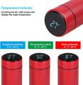 Smart Water Bottle With LED Temperature Display – Double Wall Vacuum Insulated Bottle With Tea Infuser - Smart Touch Screen Stainless Steel Thermos Keep Hot Or Cold 500ml. 