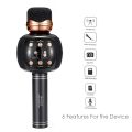 Bluetooth Wireless Condenser Magic Microphone Karaoke Mobile Phone Player MIC Speaker Music Recording (Multicolor). 