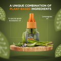 Tru Nature Herbal Mosquito Repellent Machine + Liquid Refill 45 ML | Chemical Free, Kids Safe & Pediatrician Certified. 