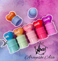 Cutie Lip Balm with Keychain | 4 Designs | Moisturizing, Nourishing, Glossy | For Soft, Shiny Lips | Portable Lip Care. 