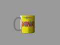Naruto Minato Namikaze Fourth Hokage Ceramic Coffee Mug – Vibrant Yellow Anime Printed Mug. 