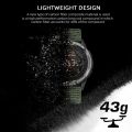 NORTH EDGE ALPS Digital Carbon Fiber Sports Ultra Light Outdoor Compass Waterproof 50M Watch Men's Watch. 