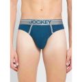 Jockey (Pack of 2) 8044 Men's Super Combed Cotton Rib Solid Brief. 