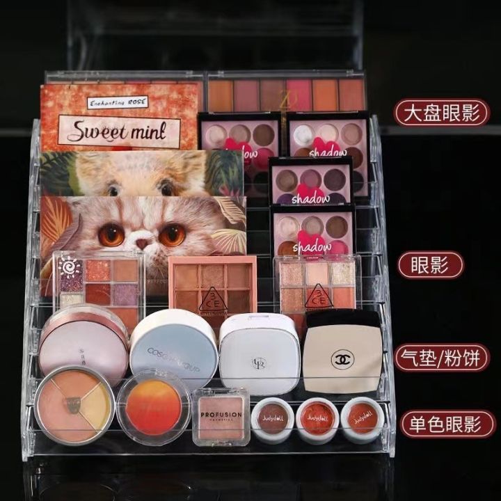 Nail%20polish,%20powder,%20eyeshadow%20organizer,%20tabletop,%20acrylic,%20transparent,%20stepped%20display%20stand,%20makeup%20shelf%20-%20Image%204