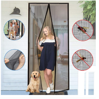 Hand free Magic Mesh Anti-mosquito Screen Door Curtain