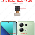 Facai Front and Rear Back Camera For Xiaomi Redmi Note 13 4G Main Portable Facing Camera Module Flex Cable Replacement Spare Parts. 