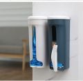 Plastic Bag Holder, Kitchen Trash Bag Dispenser Roll Holder, Grocery Bags Wall Mount Storage, - Wall Mounted Storage Box |. 