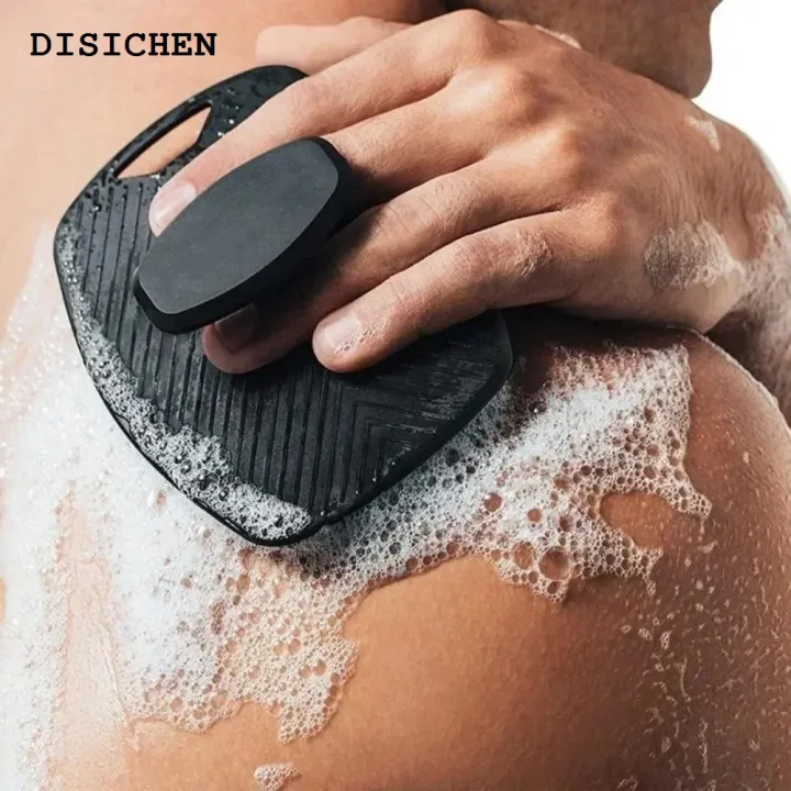 DISICHEN%20Portable%201pc%20Soft%20Silicone%20Exfoliating%20Brush%20Cleanser%20Body%20Cleansing%20Scrubber%20Shower%20Gentle%20Massage%20Bath%20Brush%20For%20Men%20-%20Image%202