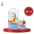 MIMIBEAR Medium Size 58 Piece Pack Premium Baby Diaper Pant Style. 