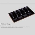 Cash Register Drawer Insert Tray Cash Register Drawer Tray 5 Banknotes/4 Coin Compartments with Metal Clips. 