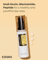 Snail Peptide Eye Cream with 73.7% Snail Mucin and Niacinamide - Brightening Korean Night Cream by Genuine Collection. 