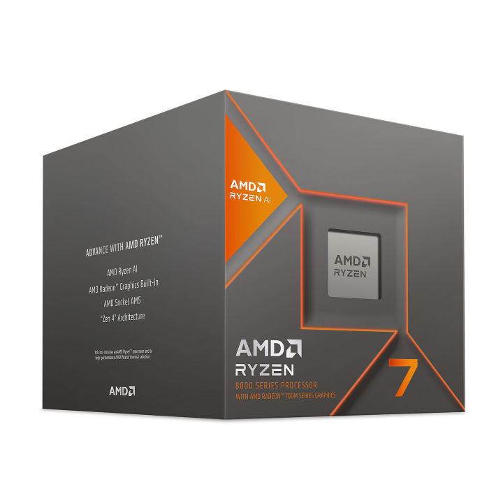 AMD Ryzen 7 8700G Desktop Processor with Radeon™780M Graphics (8 Cores | 16 Threads | 16MB L3 Cache)