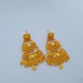 24k Gold Plated Earrings Jhumka In Ramleela Design For Women. 