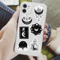 Artsy Home 25/50pcs Cool Gothic Moon Aesthetic Stickers for Laptops and Cellphone Cover. 
