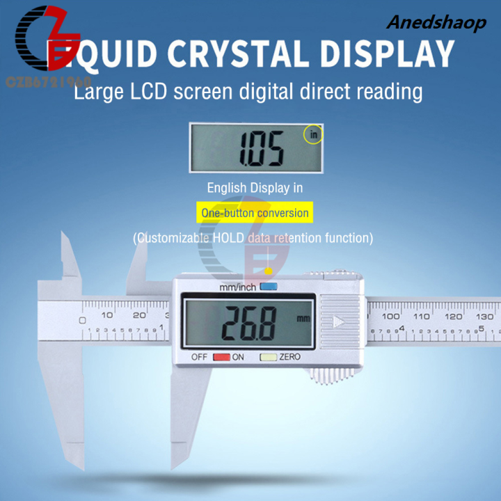 SOAI%20Factory%20Anedshaop%20Caliper%20Measuring%20Tool%20Digital%20Caliper%20100mm%20150mm%20Digital%20Micrometer%20Sales%20promotion%20Waterproof%20Easy%20Switch%20from%20Inch%20to%20Millimeter%20Woodworking%20-%20Image%203