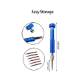 ARELENE 3X Magnetic 6 in 1 Tiny Screw Driver Kit, Small Screwdriver Set Perfect Mini Screws for Cell Phones, Watch, Eyeglass Etc. 